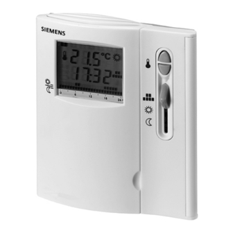 Siemens RDE20.1 Handbuch