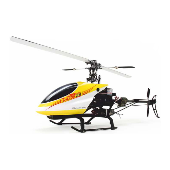 Dynam E-RAZOR 250 Bedienungsanleitung