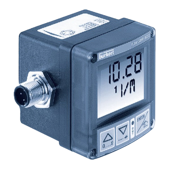 bürkert 8623-2 Standard Bedienungsanleitung