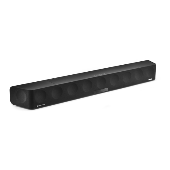 Sennheiser AMBEO Kurzanleitung