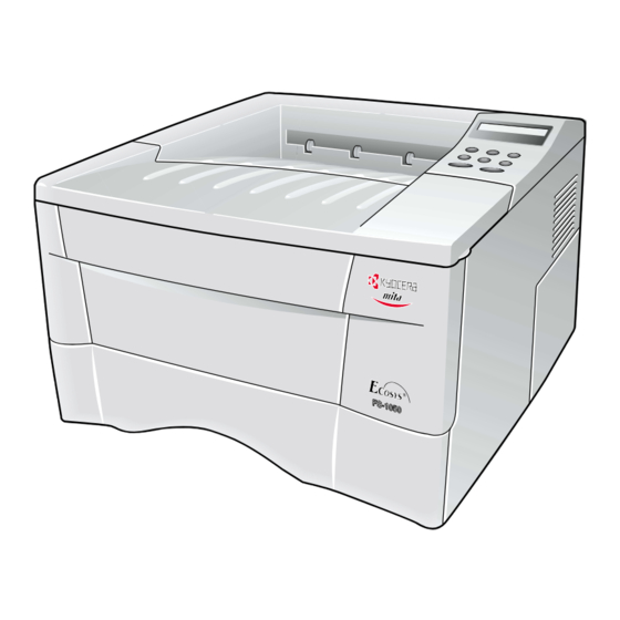 Kyocera FS-1050 Anwenderhandbuch