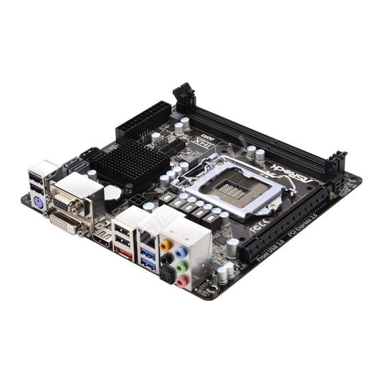 ASROCK H77M-ITX Handbuch