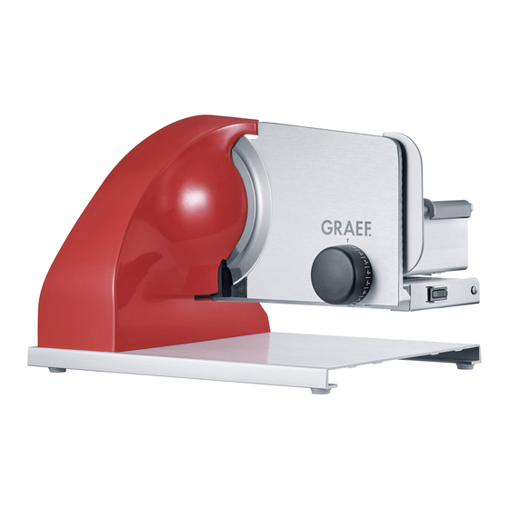 Graef Sliced Kitchen SKS901EU Bedienungsanleitung