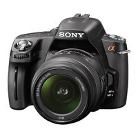 Sony DSLR-A390 Gebrauchsanleitung