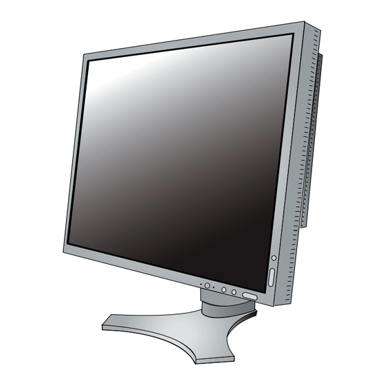 NEC MultiSync LCD1990FX Bedienerhandbuch