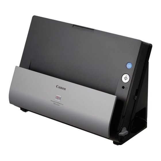 Canon imageFORMULA DR-C125 Installationsanleitung