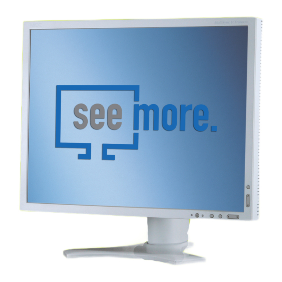 NEC MultiSync LCD1990FX Bedienerhandbuch