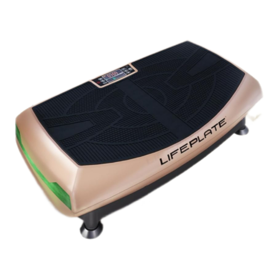 Maxxus LIFEPLATE 4D Trainingsanleitung