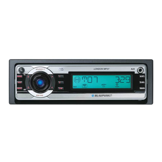 Blaupunkt London MP37 Bedienungsanleitung