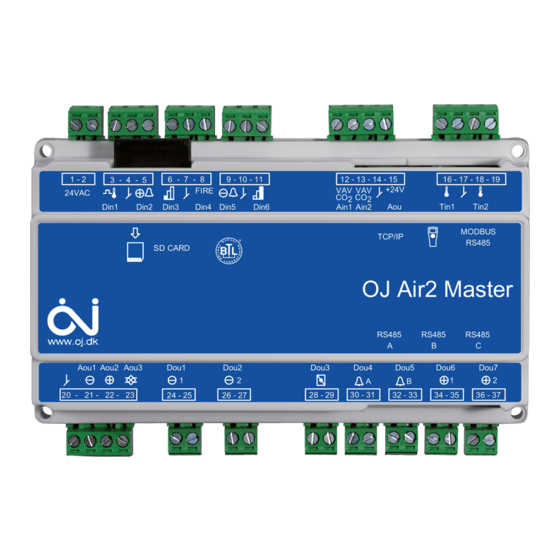 OJ Electronics OJ Air2 Master Bedienungsanleitung