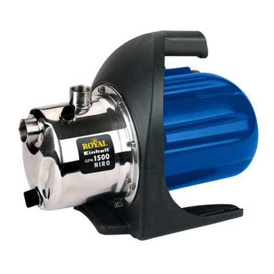 Einhell Royal 41.822.50 Bedienungsanleitung