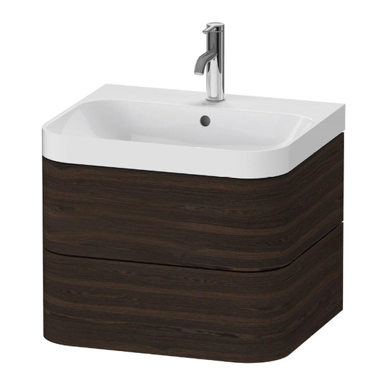 Duravit Happy D.2 Plus HP 4635 Montageanleitung