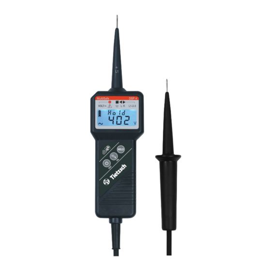 Tietzsch MultiSafe DSP 4 Bedienungsanleitung