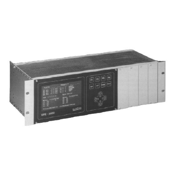 Elreha VPR-3000 Bedienungsanleitung