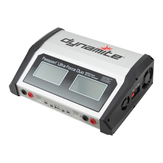 Dynamite Passport Duo 400W Dual AC/DC Touch Charger Bedienungsanleitung