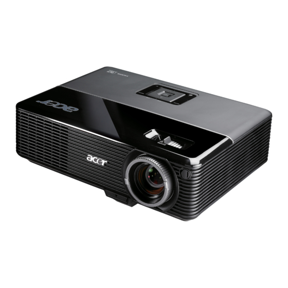 Acer p1270 Handbuch
