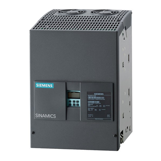 Siemens SINAMICS DCM Betriebsanleitung