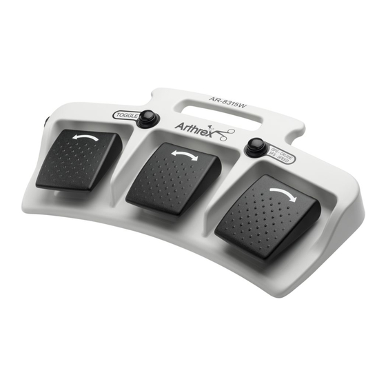 Arthrex AR-8315W Bedienungsanleitung