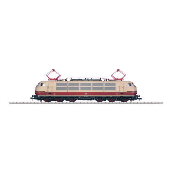 Märklin E 03 Anleitung