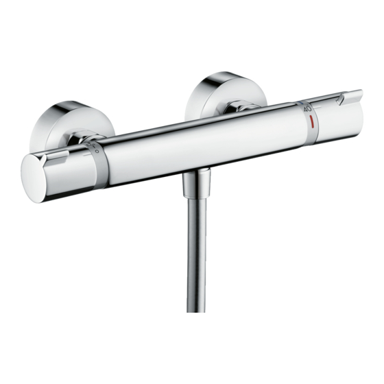 HANSGROHE Ecostat Comfort 13120000 Gebrauchsanleitung, Montageanleitung