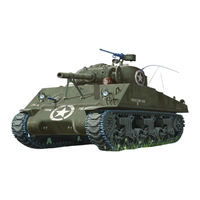 eduard M4A3 Sherman 105mm Bedienungsanleitung