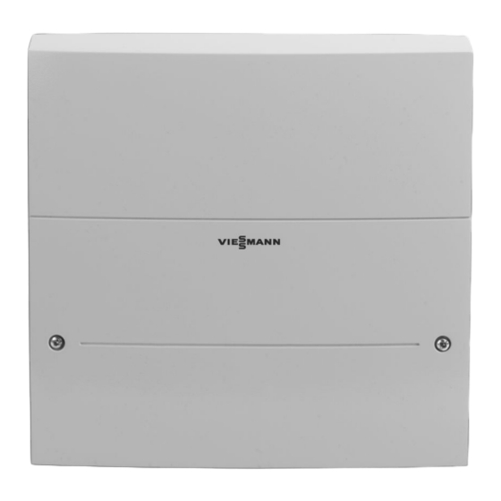 Viessmann EA2 Montage- Und Serviceanleitung