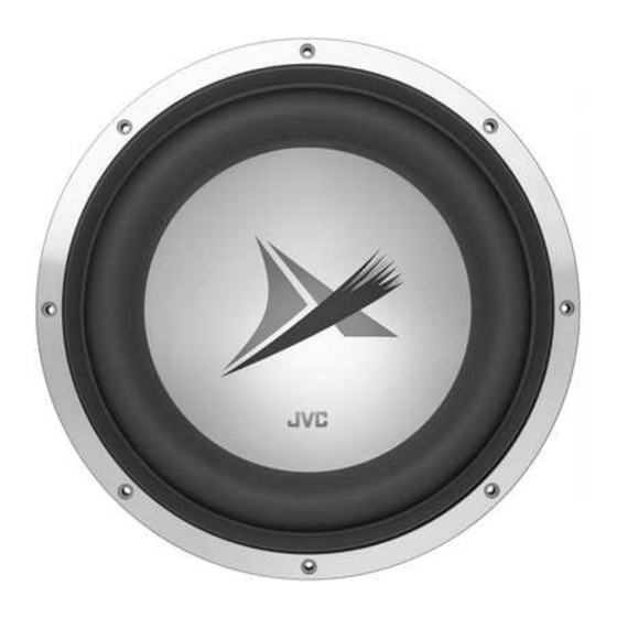 JVC CS-DX30 Kurzanleitung