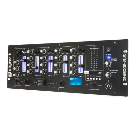Skytec STM-3005REC Bedienungsanleitung