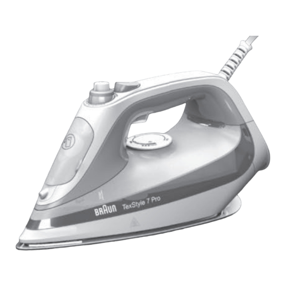 Braun TexStyle 7 Pro 12770000 Bedienungsanleitung