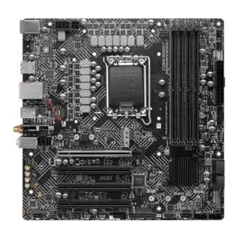 MSI PRO B660M-A CEC WIFI DDR4 V2 Bedienungsanleitung