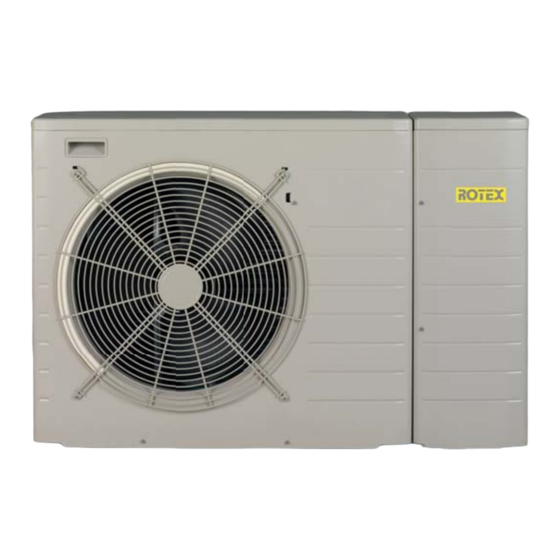 Rotex RBLQ05CAV3 Installationsanleitung