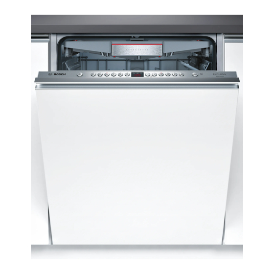 Bosch SMV86P80DE Gebrauchsanleitung