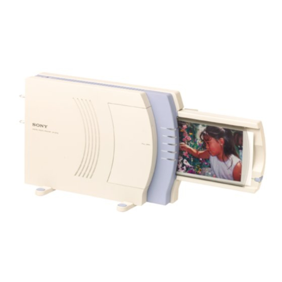 Sony UPX-DP10 Bedienungsanleitung
