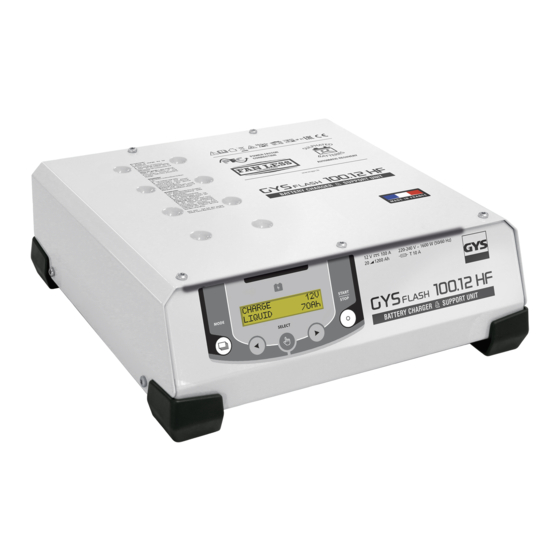 GYS GYSFLASH 100.12 HF Bedienungsanleitung