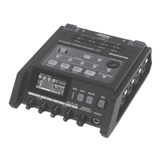 Roland R-44 Handbücher