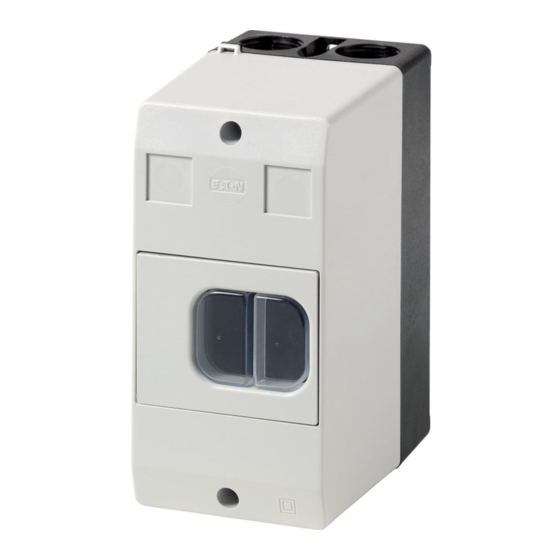 Moeller CI-PKZ01-Serie Montageanweisung