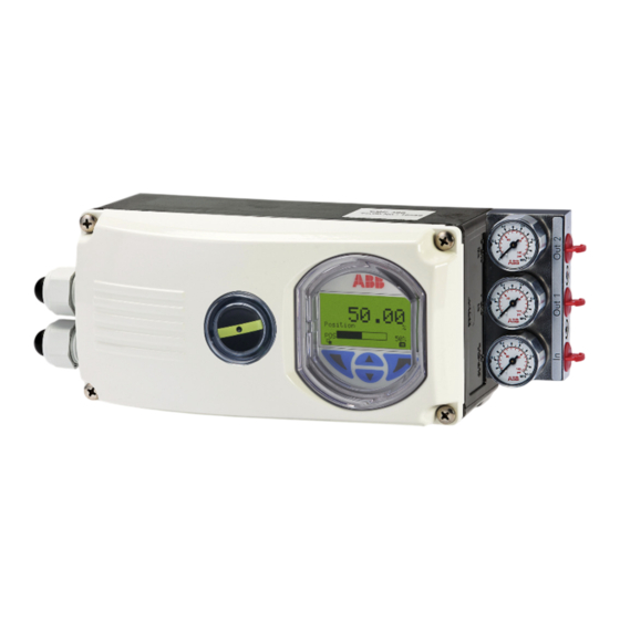 ABB PositionMaster EDP300 Inbetriebnahmeanleitung