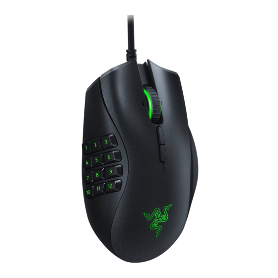 Razer Naga Bedienungsanleitung