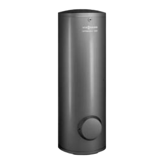 Viessmann Vitocell-V 100 Typ CVA Montageanleitung Für Die Fachkraft
