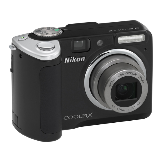 Nikon COOLPIX P50 Schnellstart