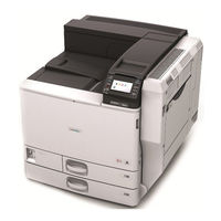 Ricoh Aficio SP C830DN Anwenderanleitung