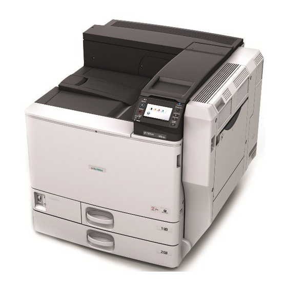 Ricoh SP C830DN Anwenderanleitung