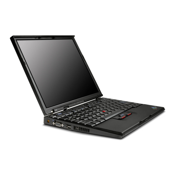 IBM ThinkPad X40 Service Und Fehlerbehebung