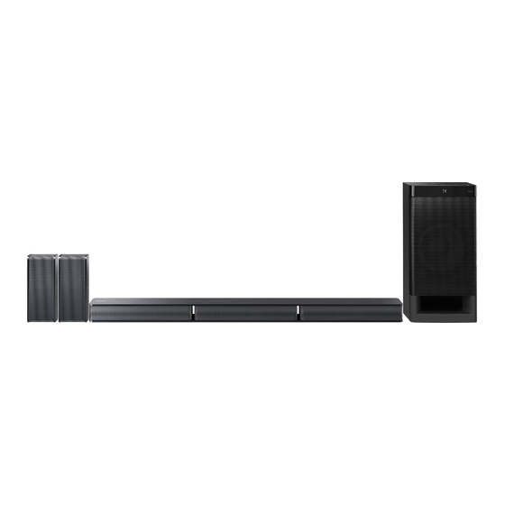 Sony HT-RT3 Kurzanleitung