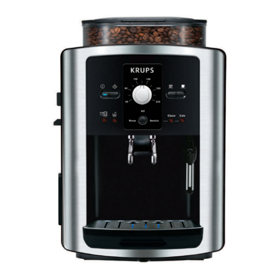 Krups Espresseria Automatic EA 80 Serie Bedienungsanleitung