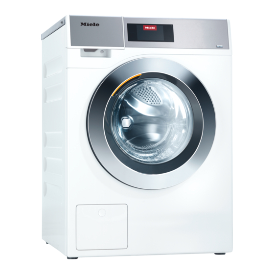 Miele PWM 900-09 CH Gebrauchs- Und Aufstellanweisung