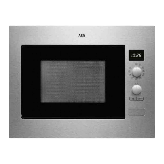 AEG MBS3423CM Benutzerinformation