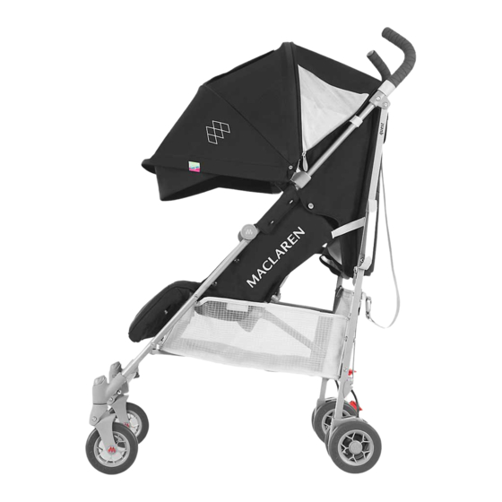 Maclaren quest Bedienungsanleitung