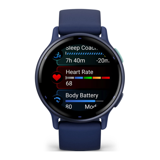 Garmin VIVOACTIVE 5 Bedienungsanleitung