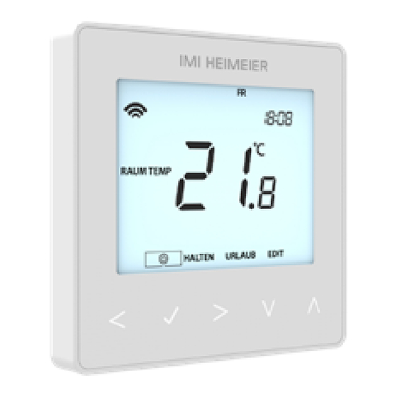 Imi Heimeier neoStat V2 Bedienungsanleitung